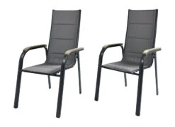 2er-Set Stapelsessel Trivero