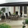 Anbau-Pergola, 4x3 M -Qualitätshausladen anbau pergola 4x3 m farbe anthrazit
