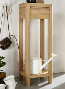 Beistelltisch Aus Geöltem Massivholz -Qualitätshausladen beistelltisch aus geoeltem massivholz farbe kernbuche 1