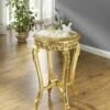 Beistelltisch Mit Marmorplatte -Qualitätshausladen beistelltisch mit marmorplatte farbe gold