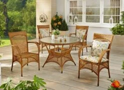 Best Gartenmöbel Madelene Mit Langlebiger Kunststoffbespannung -Qualitätshausladen best gartenmoebel madelene mit langlebiger kunststoffbespannung farbe karamell 1