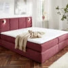 Boxspringbett Mit LED-Beleuchtung 2 Boxspringbett Mit LED-Beleuchtung -Qualitätshausladen boxspringbett mit led beleuchtung farbe rot