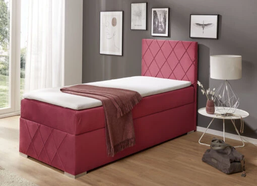 Boxspringbett Mit Topper Und Bettkasten