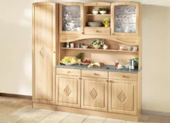 Buffetschrank Mit Profilierter Front -Qualitätshausladen buffetschrank mit profilierter front farbe buche 1