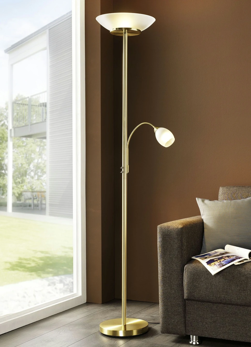 Deckenfluter Mit Lesearm 4 Deckenfluter Mit Lesearm – Bild 2