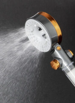 Duschkopf -Qualitätshausladen duschkopf farbe anthrazit orange 2