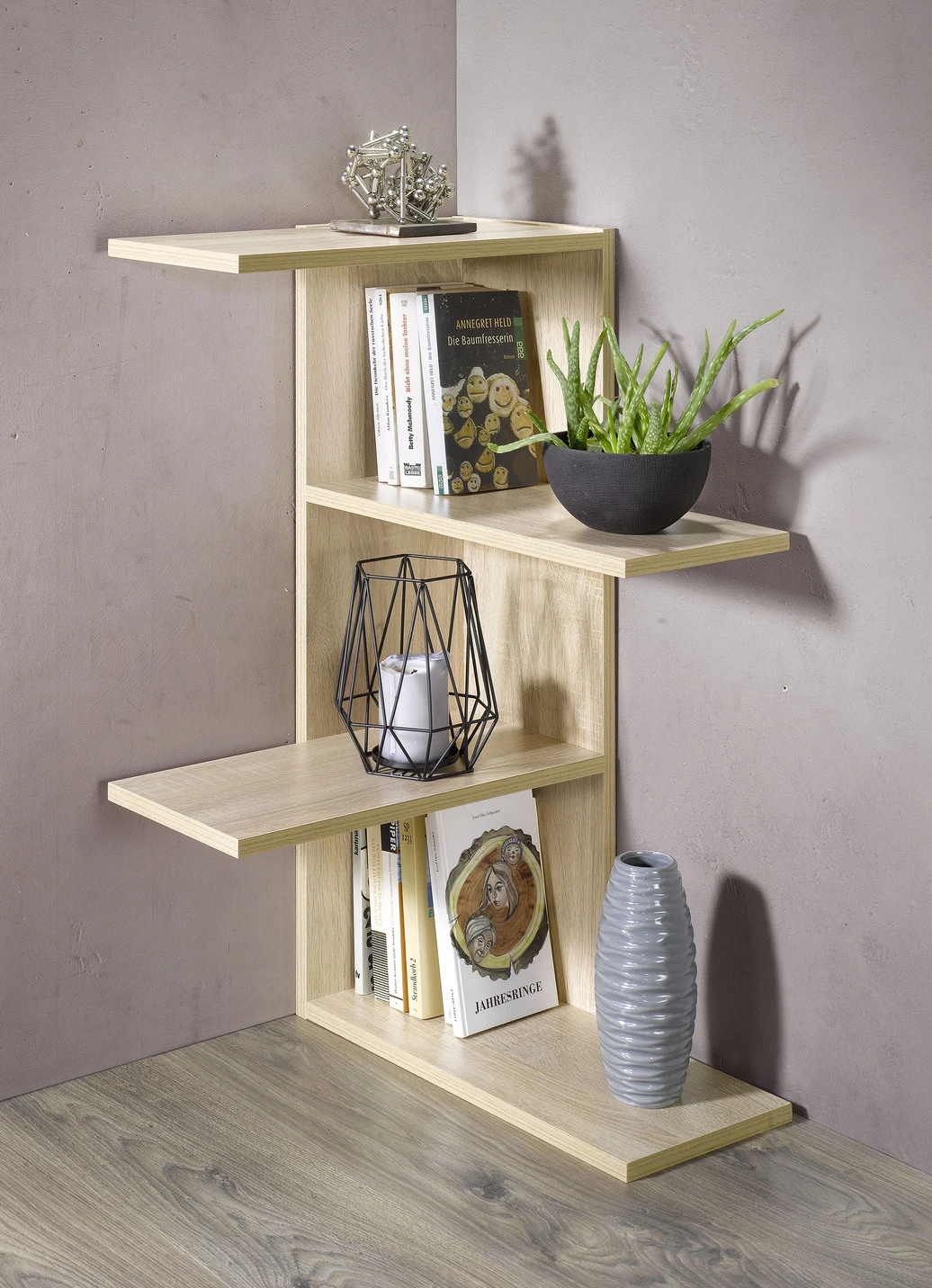 Eckregal Zum Stellen Oder Für Wandmontage 4 Eckregal Zum Stellen Oder Für Wandmontage – Bild 2