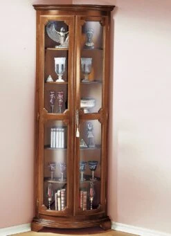 Eckvitrine Groß, 2-türig