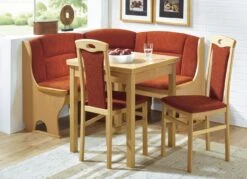 Elegante Bankgruppe Mit Zierfräsungen Und Massivholzteilen -Qualitätshausladen elegante bankgruppe mit zierfraesungen und massivholzteilen farbe buche