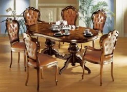 Elegante Esstische Mit Ausziehbarer Tischplatte -Qualitätshausladen elegante esstische mit ausziehbarer tischplatte farbe nussbaum 2