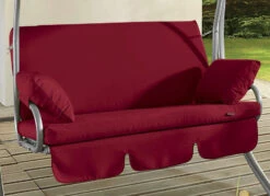 Ersatzauflagen Zu Hollywood-Schaukeln -Qualitätshausladen ersatzauflagen zu hollywood schaukeln farbe bordeaux 1