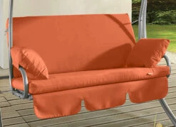 Ersatzauflagen Zu Hollywood-Schaukeln -Qualitätshausladen ersatzauflagen zu hollywood schaukeln farbe orange 1