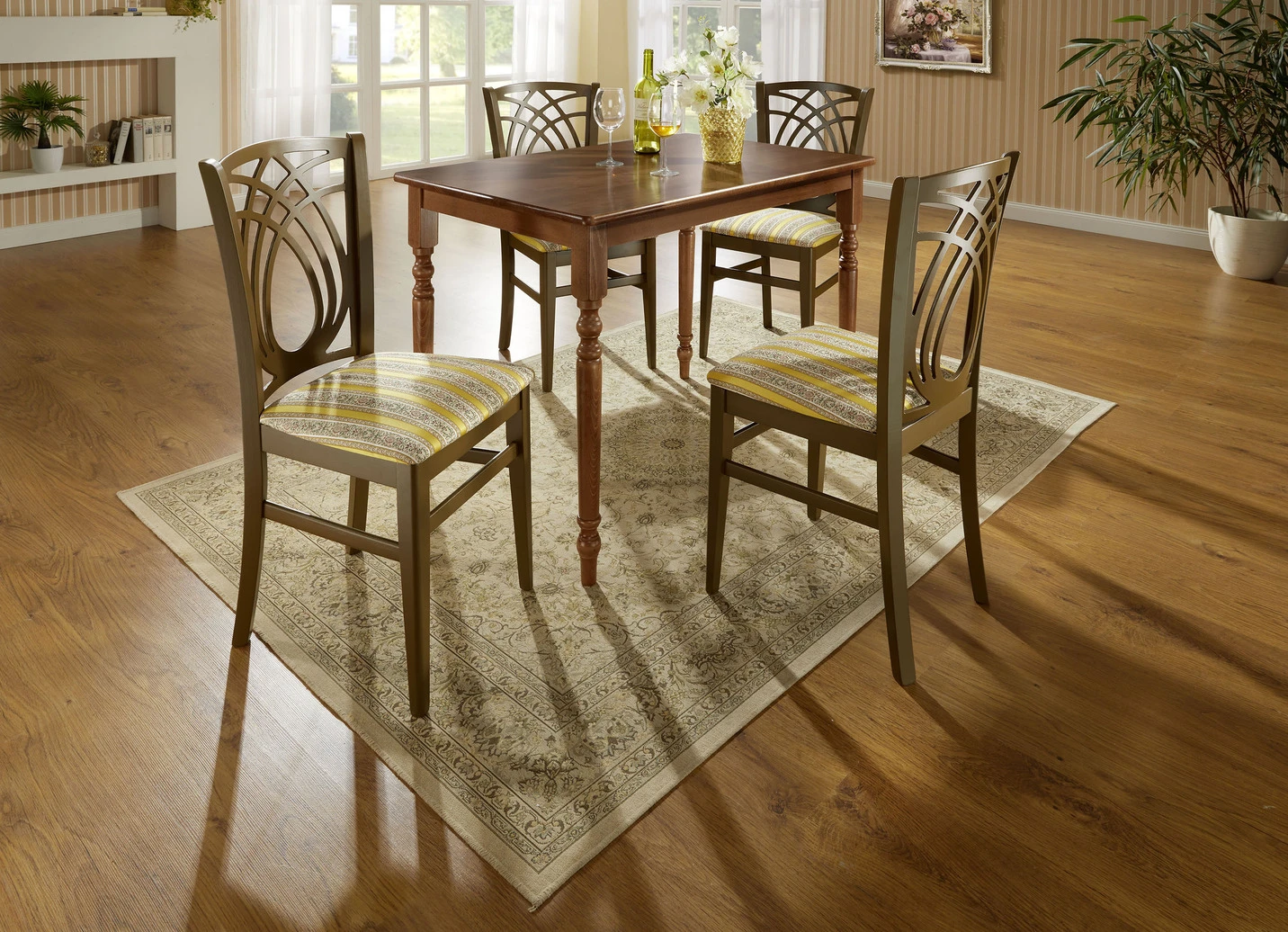 Esstische Mit Gedrechselten Beinen 4 Esstische Mit Gedrechselten Beinen – Bild 2