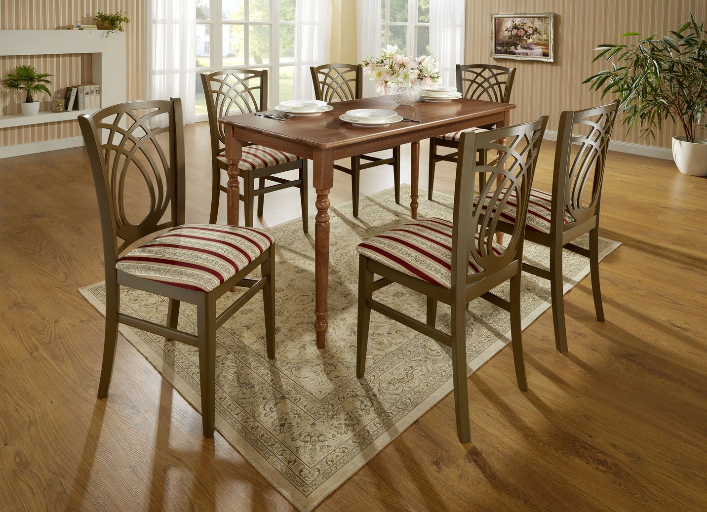 Esstische Mit Gedrechselten Beinen 6 Esstische Mit Gedrechselten Beinen – Bild 4