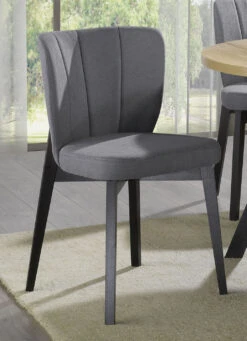 Esszimmermöbel Tulip Mit Textilbezug -Qualitätshausladen esszimmermoebel tulip mit textilbezug farbe grau schwarz