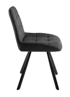 Esszimmerstühle, 4er-Set, Mit Metallgestell -Qualitätshausladen esszimmerstuehle 4er set mit metallgestell farbe anthrazit 1