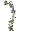Fliedergirlande Aus Hochwertigem Kunst- Und Textilmaterial -Qualitätshausladen fliedergirlande aus hochwertigem kunst und textilmaterial farbe lila