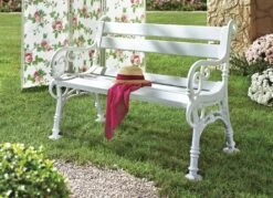 Gartenbank Aus Voll-Kunststoff 15 Gartenbank Aus Voll-Kunststoff -Qualitätshausladen gartenbank aus voll kunststoff farbe weiss 3