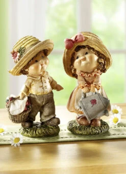 Gartenkinder, 2er-Set -Qualitätshausladen gartenkinder 2er set farbe bunt 2