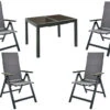 Gartenmöbel-Set Trivero, 5-teilig, Mit Klappsesseln 1 Gartenmöbel-Set Trivero, 5-teilig, Mit Klappsesseln -Qualitätshausladen gartenmoebel set trivero 5 teilig mit klappsesseln farbe grau braun