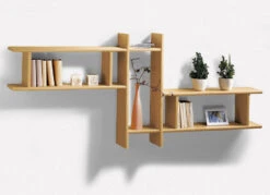 Hängeregal, Waagrecht Oder Senkrecht Aufzuhängen -Qualitätshausladen haengeregal waagrecht oder senkrecht aufzuhaengen farbe buche 1