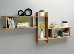 Hängeregal, Waagrecht Oder Senkrecht Aufzuhängen -Qualitätshausladen haengeregal waagrecht oder senkrecht aufzuhaengen farbe honig eiche 1