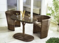 Hartman Balkon-Möbel, 3-teilig