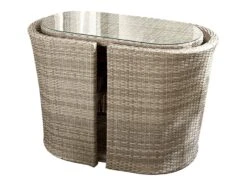 Hartman Balkon-Möbel, 3-teilig -Qualitätshausladen hartman balkon moebel 3 teilig farbe grau 1