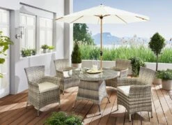 Hartman Gartenmöbel-Serie Lotus, Verschiedene Ausführungen