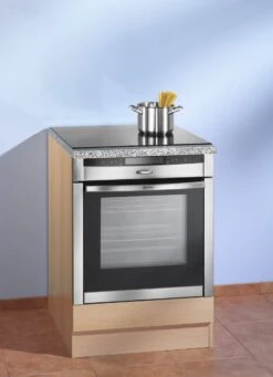 Herdumbau Mit Melaminharzbeschichteter Oberfläche