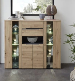 Highboard, LED-Beleuchtung