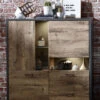 Highboard Mit LED-Beleuchtung -Qualitätshausladen highboard mit led beleuchtung farbe eiche graphit