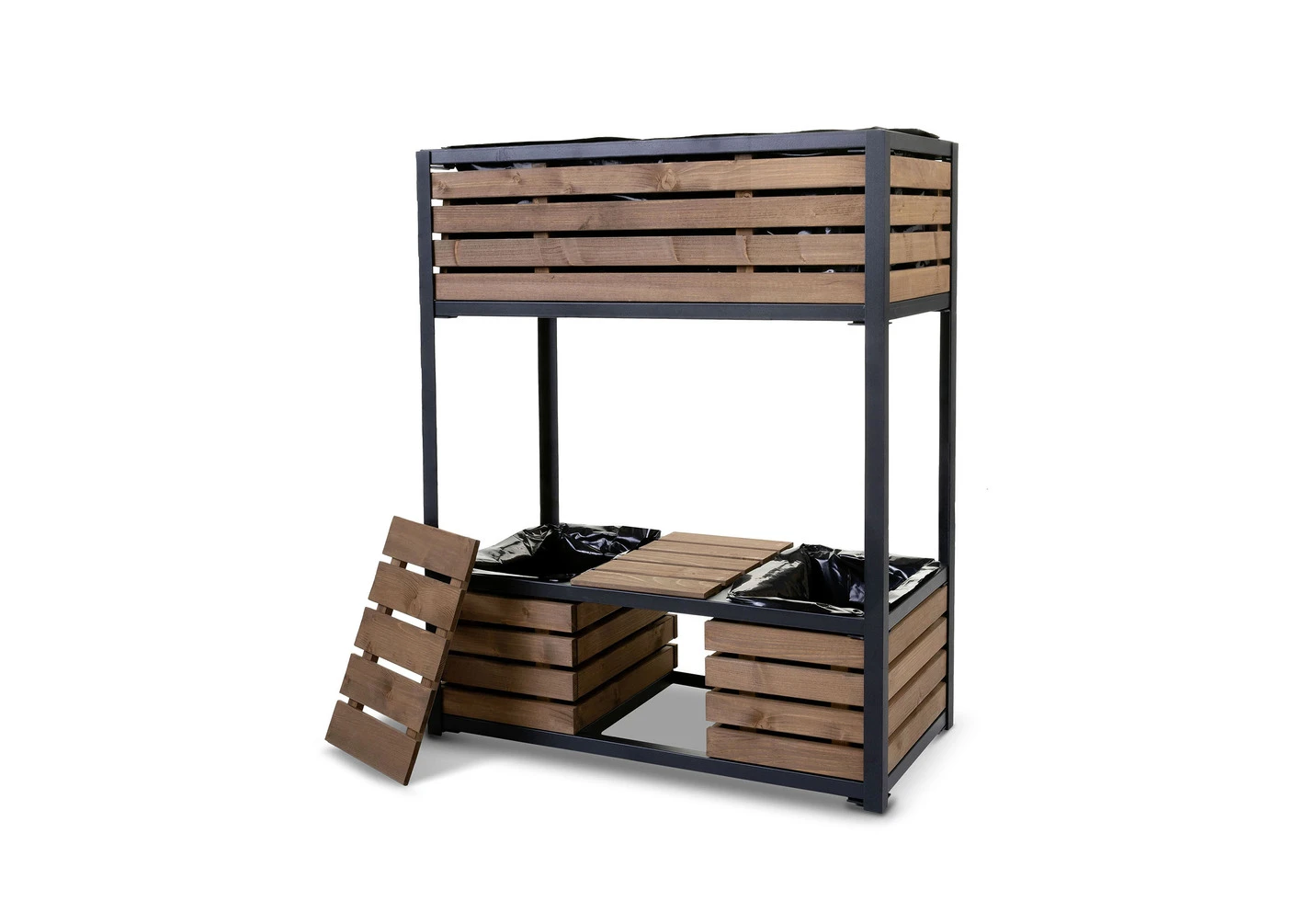 Hochbeet Cube Elements Aus Metall Und Nadelholz 4 Hochbeet Cube Elements Aus Metall Und Nadelholz – Bild 2