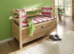 Hochwertige Sitzbank Aus Teilmassivem Holz -Qualitätshausladen hochwertige sitzbank aus teilmassivem holz farbe natur 2