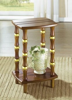 Kleiner Beistelltisch In Verschiedenen Farben -Qualitätshausladen kleiner beistelltisch in verschiedenen farben farbe eiche rustikal