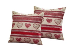 Komfortable Bankauflage Und 2-teiliges Kissen-Set