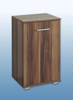 Kommode, 1-türig, In Hochwertiger, Stabiler Ausführung 11 Kommode, 1-türig, In Hochwertiger, Stabiler Ausführung -Qualitätshausladen kommode 1 tuerig in hochwertiger stabiler ausfuehrung farbe nussbaum