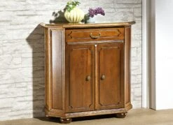 Kommode, 2-türig Mit Detailreichen Schnitzereien