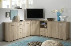 Kommoden In Hochwertiger, Stabiler Ausführung -Qualitätshausladen kommoden in hochwertiger stabiler ausfuehrung farbe eiche sonoma 1