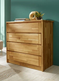 Kommodenserie Aus Massivholz Mit Soft-Close -Qualitätshausladen kommodenserie aus massivholz mit soft close farbe wildeiche 2