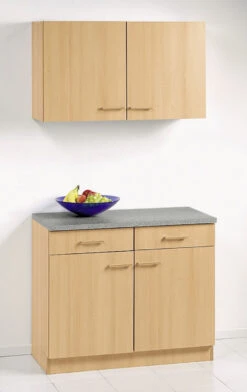 Küchenmöbel Mit Melaminharzbeschichteter Oberfläche -Qualitätshausladen kuechenmoebel mit melaminharzbeschichteter oberflaeche farbe buche 3