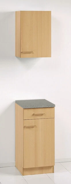 Küchenmöbel Mit Melaminharzbeschichteter Oberfläche -Qualitätshausladen kuechenmoebel mit melaminharzbeschichteter oberflaeche farbe buche 5