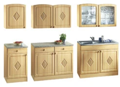 Küchenprogramm Mit Profilierter Front -Qualitätshausladen kuechenprogramm mit profilierter front farbe buche 1