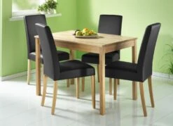 Massive Esszimmermöbel -Qualitätshausladen massive esszimmermoebel farbe schwarz