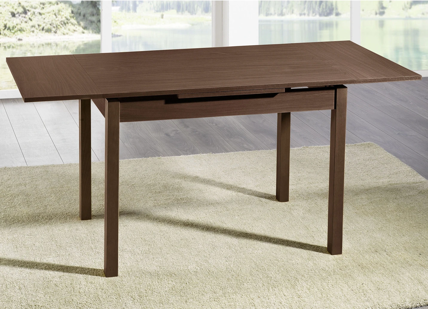 Massiver Esstisch Mit Auszug 7 Massiver Esstisch Mit Auszug – Bild 5