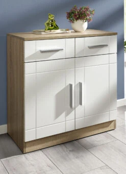 Moderne Kommode Mit Matten Tiefzieh-Fronten