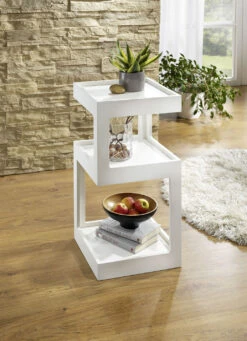 Qualitätshausladen -Qualitätshausladen moderner beistelltisch farbe weiss