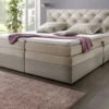 Modernes Boxspringbett Mit Motor – Elektrisch Verstellbar Per Fernbedienung -Qualitätshausladen modernes boxspringbett mit motor elektrisch verstellbar per fernbedienung farbe creme