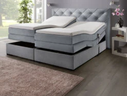Modernes Boxspringbett Mit Motor – Elektrisch Verstellbar Per Fernbedienung 11 Modernes Boxspringbett Mit Motor – Elektrisch Verstellbar Per Fernbedienung -Qualitätshausladen modernes boxspringbett mit motor elektrisch verstellbar per fernbedienung farbe grau 1