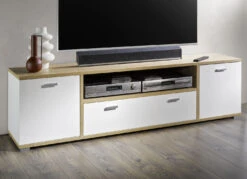 Modernes Und Kombistarkes TV-Lowboard, 2-türig